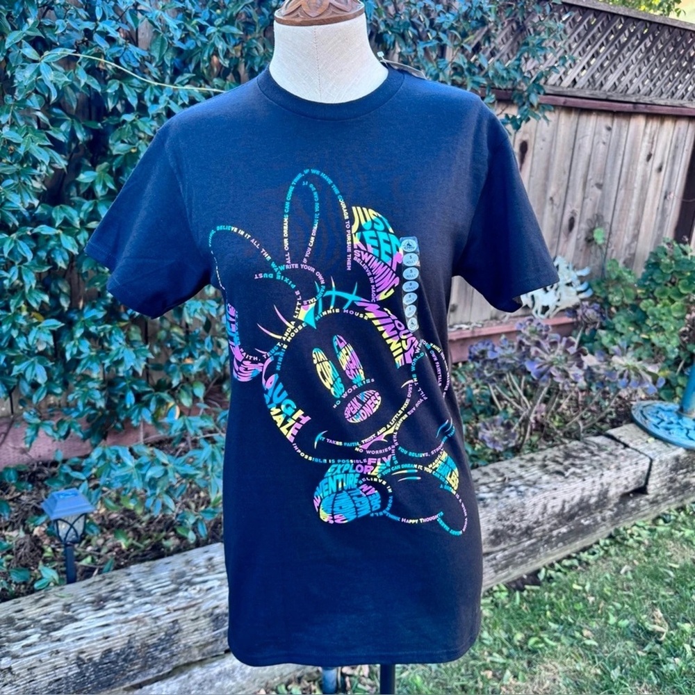 Kids Black Graphic T-Shirt